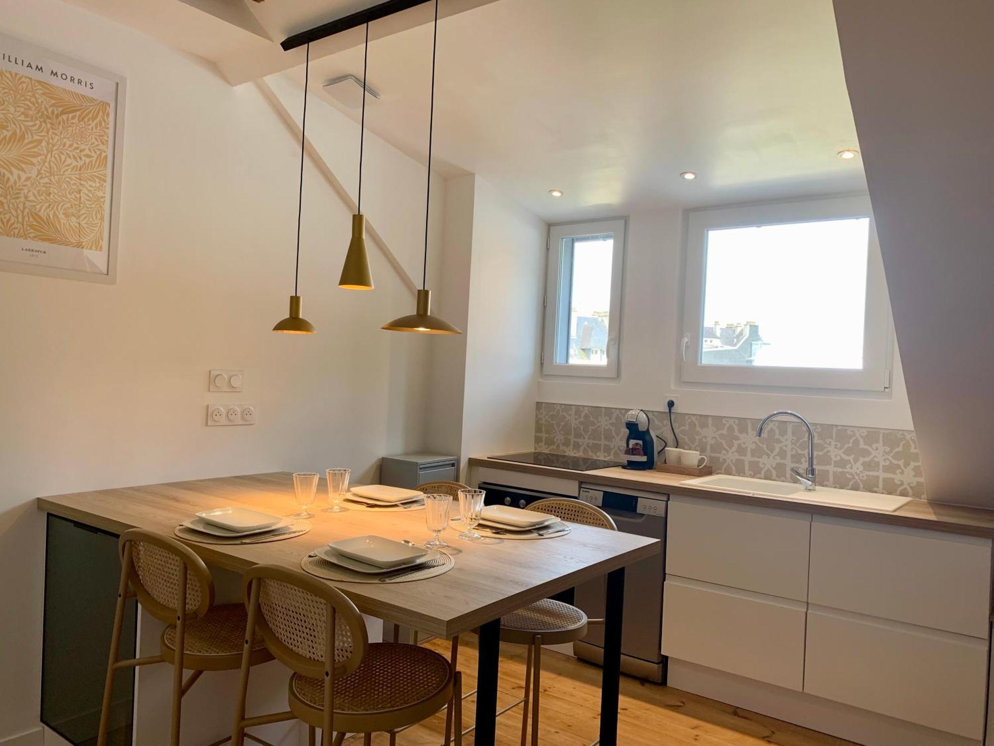 La Belle Odet' - Choix D'Appartements- Centre Ville-Quais كْيَمبيه الغرفة الصورة